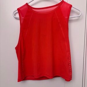 Lululemon sculpt cropped tank